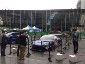 うめきた広場、雨が止みました！！