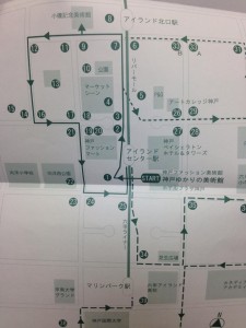 『彫刻みがき隊』のお手伝い＠六甲アイランド