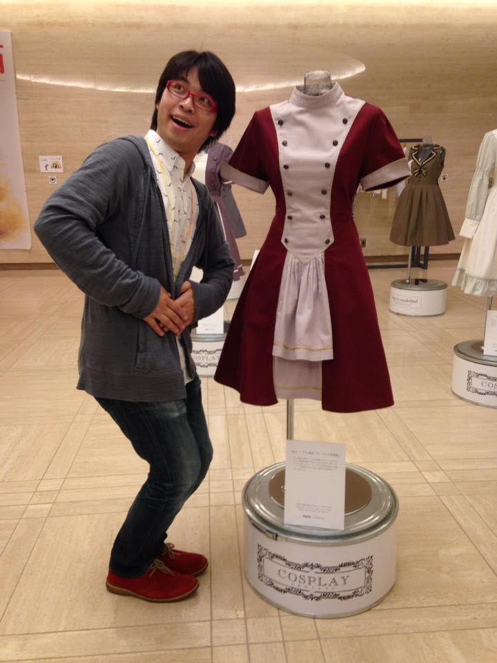 「乙女なコスプレファッション展」を開催中♫＠神戸ゆかりの美術館・神戸ファッション美術館