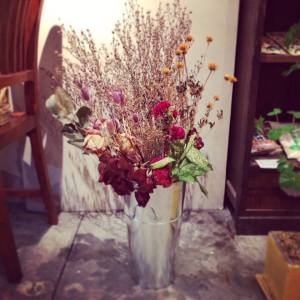 ドライフラワーで秋をお届け