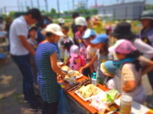 ピクニックでアウトドアクッキング♪＠六甲アイランド