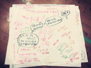 箕面こどもの森学園の「教育カフェ・マラソン」へ