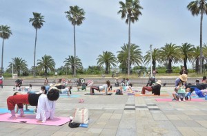 海辺近くで「ナイトシアター」♪＠ＰＩＣ六甲アイランド