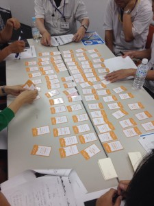 第２回目大阪市従業員労働組合でのワークショップ