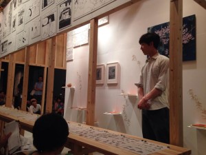 アートエリアＢ１「アパートメントワンワンワン」で苔玉づくり♪