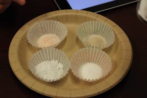 Give&gift:「五感で味わうキッチン」“塩くらべ” 無事に終了しました♩
