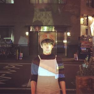 Give&gift:プロジェクターを設置♪