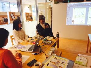 トリトン 松岡さんが六甲アイランドに来てくださいました！