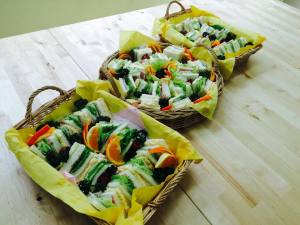 Give&gift:サンドイッチのケータリング♪
