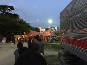 唐組の野外公演へ行ってきました☆