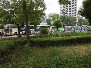 大阪城公園と訪日外国人