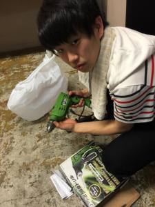 Give&gift：カウンター席を作りました！