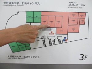 地図を作ってくれました！8月29日はクリアクティブ大阪 Ａプログラム！