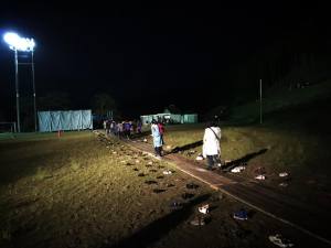 奈良県、曽爾村の維新派の公演へ