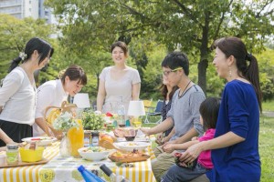 六甲アイランドでのピクニック写真♪