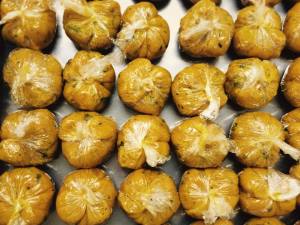 Give&gift（ギブアンドギフト）:「かぼちゃの茶巾しぼり」を仕込み！