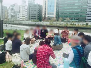  Give&gift（ギブアンドギフト）:ついに待ちに待ったお花見へ！