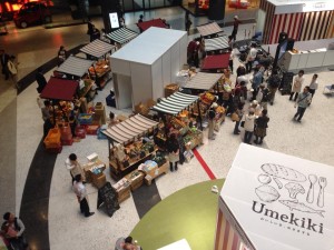 今からステージイベントです!@Umekiki秋のおいしい食祭