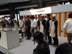 今からステージイベントです!@Umekiki秋のおいしい食祭