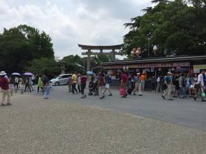 大阪城公園と訪日外国人