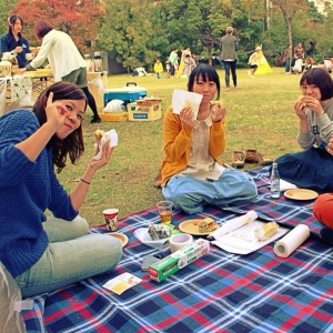 六甲アイランドでのピクニックが大盛況♪