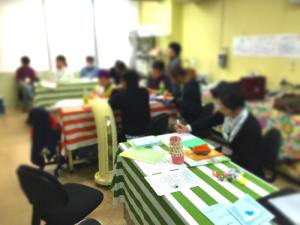 GIVE&GIFTが講義の教室に早変わり(笑)