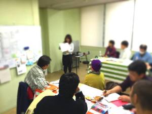 GIVE&GIFTが講義の教室に早変わり(笑)