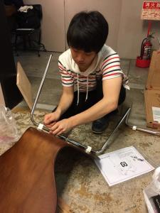 Give&gift：カウンター席を作りました！