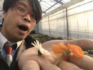 大阪市でエディブルフラワーづくり!