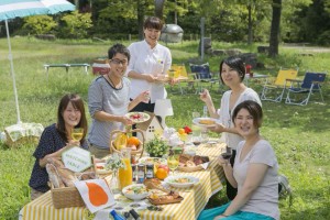 六甲アイランドでのピクニック写真♪