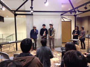 クリエイティブアウォード関西の表彰式へ！