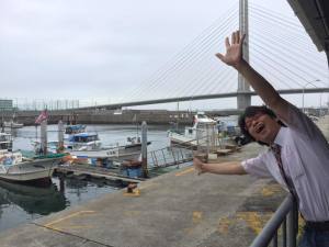 再び、大阪の田尻漁港へ