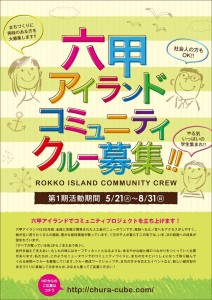 コミュニティプロジェクトを立ち上げます！＠六甲アイランド