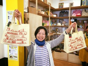 堺市障害者支援課さんとの福祉のミライ教室の販売会♫