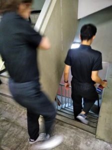 【GIVE&GIFT】「大阪880万人」の避難訓練をしました