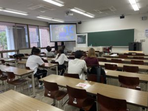 近畿大学で久しぶりの対面授業
