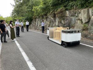 未来に創るスマートモビリティを視察