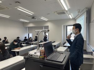 大阪成蹊大学のソーシャルビジネス論に、ゲスト登壇
