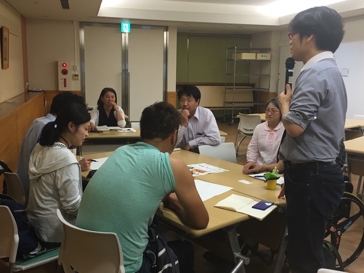 講義：福祉のミライ教室in堺 チラシづくりワークショップ