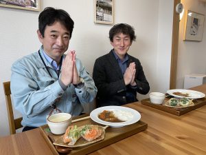 杉本町みんな食堂に、大阪府住宅供給公社さんが来訪