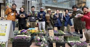 おおさかイタリア野菜研究LABOの初マルシェ、取材!