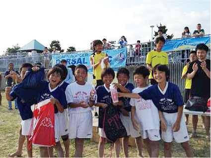 本日最終日！ビーチスポーツイベントで東北から避難してきた子供達に笑顔を！